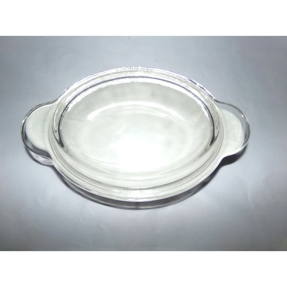 Corning Ware P-14-B White Oval Casserole Dish with Glass Lid 14 Oz Vintage
